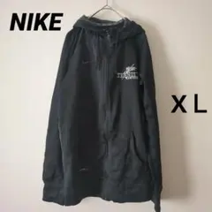 NIKE ナイキ　THERMA-FIT　フルジップパーカー　指穴　裏起毛　XＬ