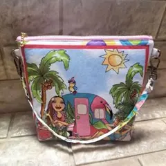 ロラライハリス・ハンドメイドポーチ