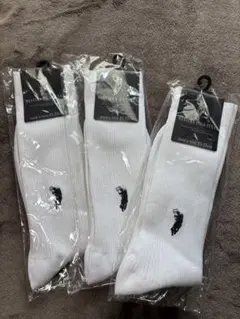 WESTERN POLO TEXAS ホワイトソックス 3足セット25-27cm