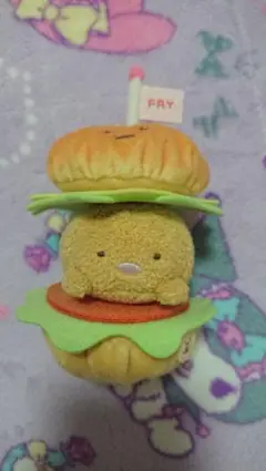【3日まで限定お値下げ】すみっコぐらし　てのりぬいぐるみ　とんかつ　バーガー
