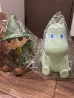 ムーミン　スナフキン　デカバンク　貯金箱　セット