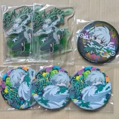 呪術廻戦 狗巻棘 セガラッキーくじ アクスタ 缶バッジ