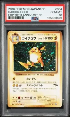 2026年最新】ライチュウ psa10の人気アイテム - メルカリ