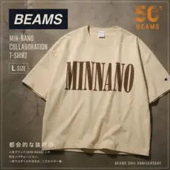 【原宿限定カラー】BEAMS × MIN-NANO Champion XLサイズ 原宿限定カラー】BEAMS × MIN-NANO Champion XLサイズ - メルカリ