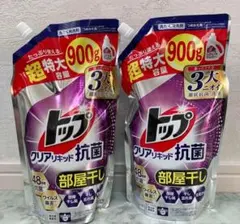トップ クリアリキッド 抗菌部屋干し 超特大サイズ 900g × 2個セットのサムネイル