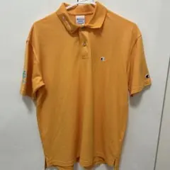 Champion チャンピオン ポロシャツ オレンジ　Mのサムネイル