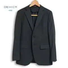 「ORIHICA」ジャケット チャコールグレー 夏秋