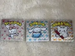 サンリオキャラクターズマンチョコ　3枚セット