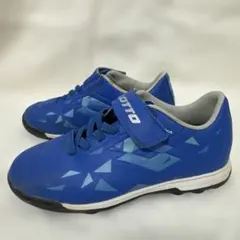 【LOTTO ロット キッズ サッカートレーニングシューズ 19cm ブルー】
