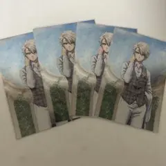 ブルーロック展 ブルロ展 メタルポストカード 凪誠士郎 4枚セット