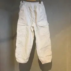 UNIQLOキッズ ホワイト カーゴパンツ