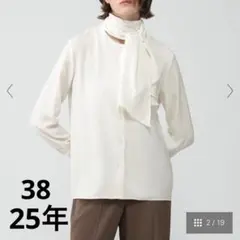 Theory  ボウタイブラウス Theory luxe - Theory luxe 21ss プルオーバーボウタイブラウスの通販