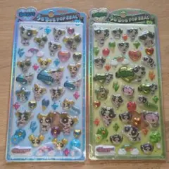 国内正規品 パワーパフガールズ うるちゅるポップシール バブルス　PPG