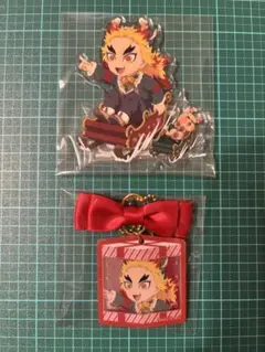 鬼滅の刃 クリスマス　アクリルスタンド　オーナメントチャーム 煉獄杏寿郎