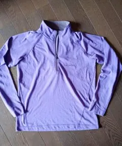 モンベル レディースM WIC ジップシャツ　ロング　ウイックロン