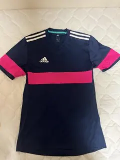 adidas サッカーシャツ ネイビー/ピンクのサムネイル
