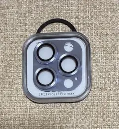 【新品】iPhone カメラレンズカバー　シエラルブルーiPhone13pro