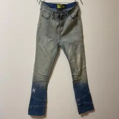 WHOVER STAR JEANS 緑 フレアパンツ drip SWAG - メルカリ