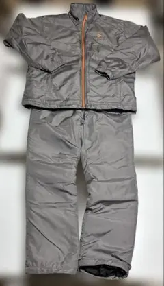 DUNLOP 防寒 中綿 上下セット L グレー