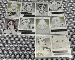 鬼滅の刃 ダイニング　お楽しみくじ メタリックポストカード 善逸　獪岳　黒死牟