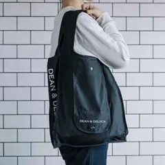 Dean&Deluca エコバッグ ショッピングバッグ ブラック 黒