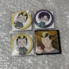 名探偵コナン キャラバッジコレクション セリフ 六角形 降谷 諸伏 伊達