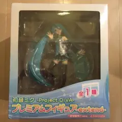 未使用品 初音ミク Project DIVA extend プレミアムフィギュア
