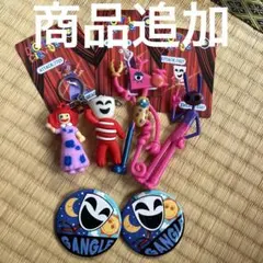 【追加】アメイジングデジタルサーカス ピンバッジ2個とフィギュアセット