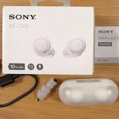 SONY WF-C500 ホワイト ワイヤレスイヤホン