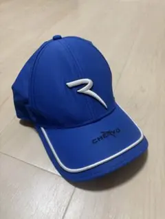 シェルボ　ゴルフキャップ　青　中古