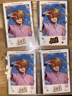 STPR Familyランダムフォトカード（すとぷり）ジェルくん４枚セット
