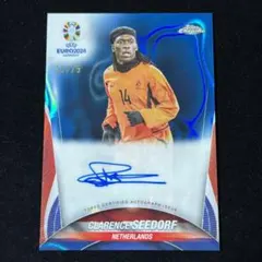Seedorf セードルフ Topps Chrome /75 Auto サイン