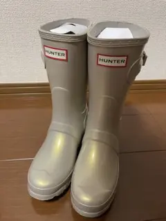 新品未使用 HUNTER ハンター ショートブーツ 24㎝ WFS2077NRE - メルカリ
