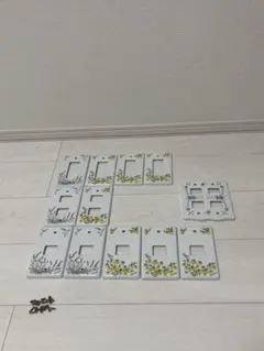 スイッチカバー /コンセントカバー/陶器製
