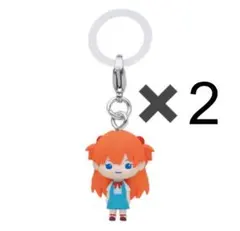 エヴァンゲリオン ぷちえゔぁ キーホルダー ストラップ アスカ - メルカリ