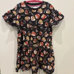 ディズニープリンセス 半袖ワンピース