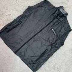 WILD THINGS ナイロンベスト チャコール M 重ね着 カジュアル