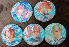 マクロスΔ 10周年展 手塚治虫記念館 オーロラ缶バッジ 5種セット