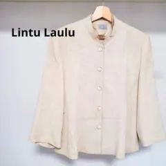 Lintu Laulu（リントゥラウル) べージュ テーラードジャケット 七分袖のサムネイル