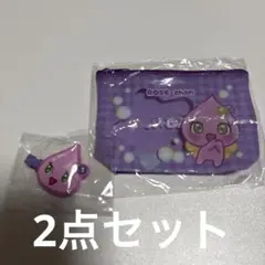 しずくちゃん ロゼ 前髪クリップ クリアポーチ 2点セット