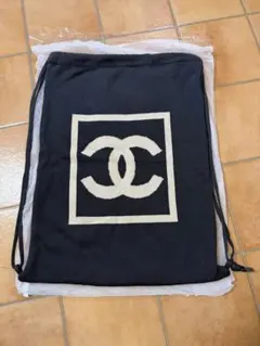 CHANEL、ココマーク、ニット、巾着、リュック