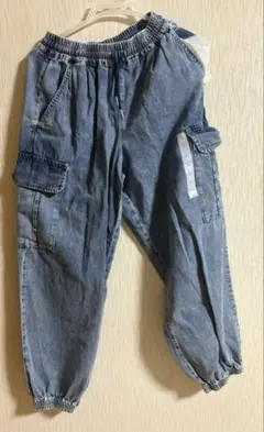 GU カーゴパンツ デニム