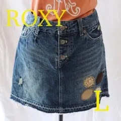 ROXY デニムミニスカート Lサイズ