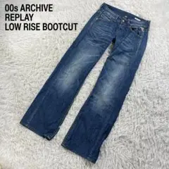 00s REPLAY JANICE Low Rise Bootcut Denimのサムネイル