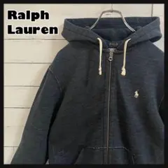 1【即完売モデル】ラルフローレン☆刺繍ワンポイント ジップパーカー☆362