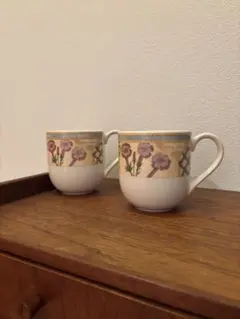 WEDGWOOD ウエッジウッド　 HOME ガーデンメイズ　ペアマグカップ