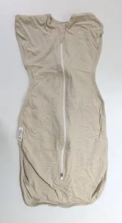 スワドル　グレージュ　おくるみ　寝袋　モロー反射防止　安眠