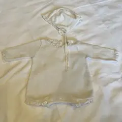 MONBEBE モンベベロンパース ボンネット付き