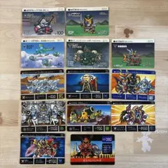 SDガンダム カード 13枚セット　外伝　バンダイ　当時物