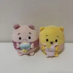 プーさんのぬいぐるみセット